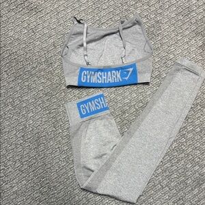 Gymshark Leggings in Gray and Blue